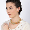 Sukkhi Gleaming Gold Plated Neckalce Set for Women