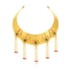 Sukkhi Tibale Gold Plated Pearl Choker Necklace Set for Women