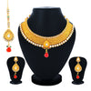 Sukkhi Youthful Gold Plated Kundan Choker Necklace Set for Women