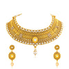Sukkhi Exotic Gold Plated Kundan Choker Necklace Set for Women