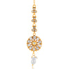 Sukkhi Ravishing Gold Plated kundan and Pearl Choker Necklace Set for Women