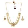 Sukkhi Exquitely Kundan Gold Plated Neckalce Set for Women