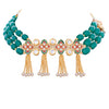 Sukkhi Pretty Gold Plated Kundan Necklace Set For Women