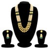 Sukkhi Exclusive Kundan Gold Plated Pearl Necklace Set For Women