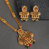 Sukkhi Glimmery Long Haram Gold Plated Neckalce Set for Women