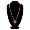 Sukkhi Traditional Gold Plated Peacock Long Haram Necklace Set For Women