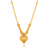 Sukkhi Sensational Gold Plated Jalebi with 3 String Long Haram Necklace Set for Women