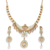 Sukkhi Marvellous Mint Collection Gold Plated Kundan Necklace Set for Women