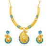 Sukkhi Resplendent Gold Plated Kundan Collar Necklace Set for Women