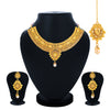 Sukkhi Luxurious Gold Plated LCT Stone Collar Necklace Set for Women