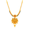 Sukkhi Pretty Gold Plated Jalebi with 3 String Collar Necklace Set for Women