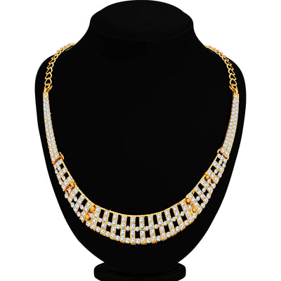 Sukkhi Trendy Gold Plated Necklace Set for Women