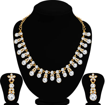 Sukkhi Marvellous Gold Plated Necklace Set for Women