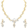 Sukkhi Brilliant Gold Plated Necklace Set for Women