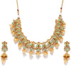 Sukkhi Delightful Mint Collection Gold Plated Necklace Set for Women