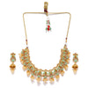 Sukkhi Delightful Mint Collection Gold Plated Necklace Set for Women