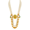 Sukkhi Youthful Gold Plated Peacock Long Haram Necklace Set for Women