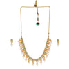 Sukkhi Adorable Mint Collection Gold Plated Kundan Necklace Set for Women