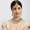 Sukkhi Astonish Kundan Gold Plated Choker Neckalce Set for Women