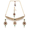 Sukkhi Incredible Kundan Gold Plated Choker Neckalce Set for Women