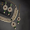 Sukkhi Incredible Kundan Gold Plated Choker Neckalce Set for Women