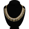 Sukkhi Glitzy Gold Plated Choker Necklace Set for Women