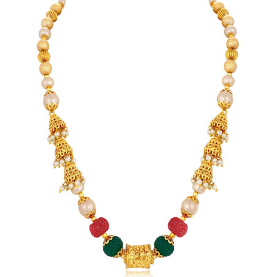 Sukkhi Traditional Gold Plated Necklace Set For Women