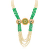 Sukkhi Exotic Gold Plated Peacock Long Haram Necklace Set for Women