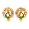 Sukkhi Exotic Gold Plated Peacock Long Haram Necklace Set for Women