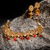 Sukkhi Excellent Gold Plated Collar Neckalce Set for Women