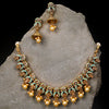 Sukkhi Fine Mint Collection Gold Plated Necklace Set for Women