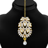 Sukkhi Gleaming Gold Plated Choker Necklace Set For Women