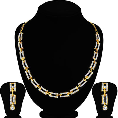 Sukkhi Trendy Gold Plated Necklace Set For Women