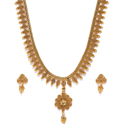 Sukkhi Marvellous Jalebi Long Haram Neckalce Set for Women