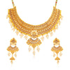 Sukkhi Lavish Gold Plated LCT Stone Choker Necklace Set for Women