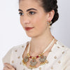 Sukkhi Lavish Kundan Pearl Neckalce Set for Women