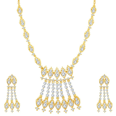 Sukkhi Splendid Gold Plated Necklace Set For Women