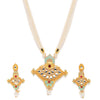 Sukkhi Charming Mint Collection Gold Plated Neckalce Set for Women