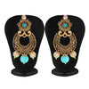 Sukkhi Resplendent Collar Gold Plated Necklace Set Set for Women