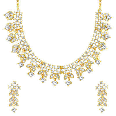 Sukkhi Exotic Gold Plated Necklace Set For Women