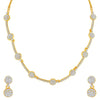 Sukkhi Shimmering Gold Plated Necklace Set For Women