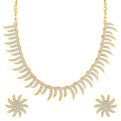 Sukkhi Impressive Gold Plated Necklace Set For Women