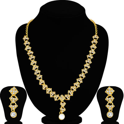 Sukkhi Gorgeous Gold Plated Necklace Set For Women