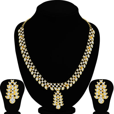 Sukkhi Attractive Gold Plated Necklace Set For Women