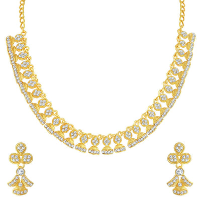 Sukkhi Stunning Gold Plated Necklace Set For Women