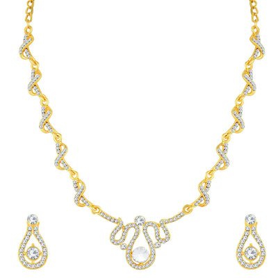 Sukkhi Modern Gold Plated Necklace Set For Women