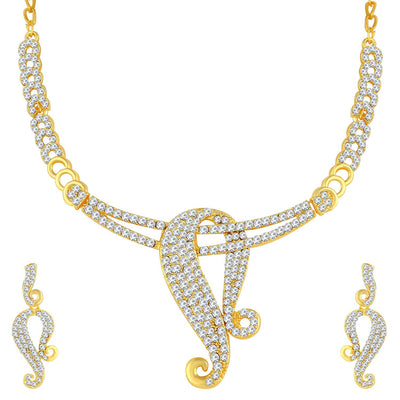 Sukkhi Unique Gold Plated Necklace Set For Women