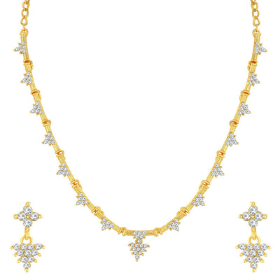 Sukkhi Astonish Gold Plated Necklace Set For Women