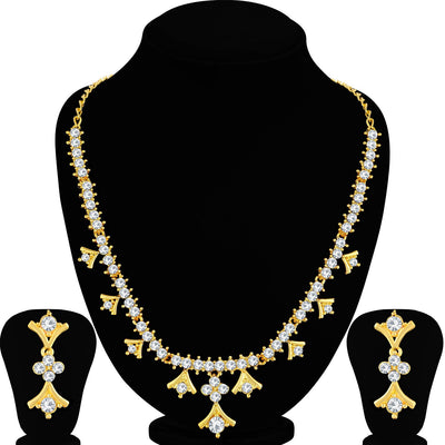 Sukkhi Pleasing Gold Plated Necklace Set For Women