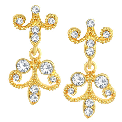 Sukkhi Blossomy Gold Plated Necklace Set For Women